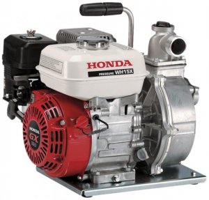 Honda WH15 1.5"  GX120 Petrol-Engined Water Pump with Carry Handle - 370 Lpm